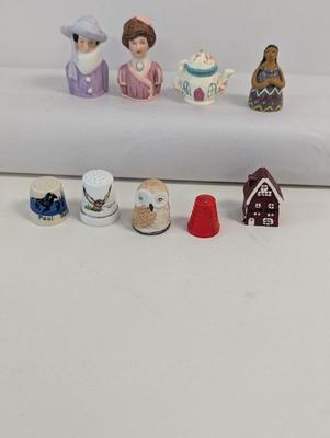 Vintage Thimbles/Trinkets Avon 1982 Ladies Of American Fashion 1900/1023
