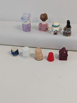 Vintage Thimbles/Trinkets Avon 1982 Ladies Of American Fashion 1900/1023