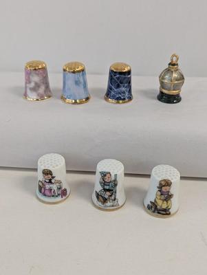 Thimbles Gimble & Sons Japan Hummel Style Porcelain