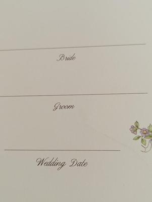 Wedding Memories Scrap Book Vintage Holy Bible
