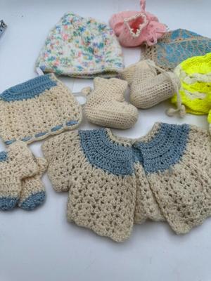 Vintage Handmade Baby Doll Clothes