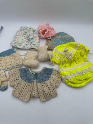Vintage Handmade Baby Doll Clothes