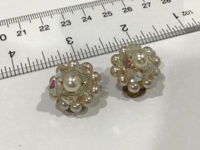 Petite Vintage Clip on Earrings