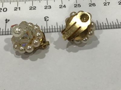 Petite Vintage Clip on Earrings