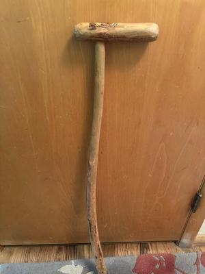 3 Hand Carved Wood Canes + 2 Medical Canes SEE POW MIA CANE