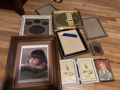 Vtg. Frame Lot 1930's - 1980's
