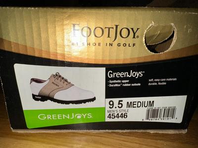NIB Men's FootJoy GreenJoys Golf Shoes 9.5M