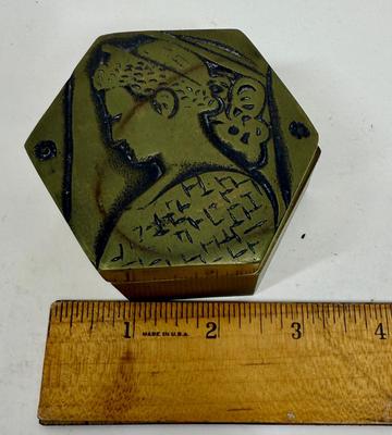 Sale Photo Thumbnail #151: In good used condition, see photos for details. Very heavy! Approx. 3" across.