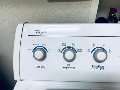 WHIRLPOOL COMMERCIAL QUALITY SUPER CAPACITY PLUS WASHING MACHINE