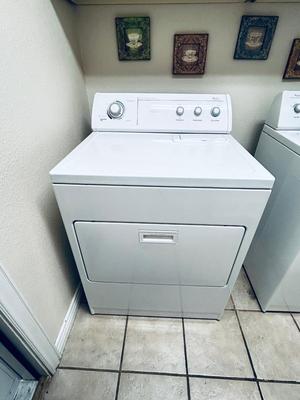 WHIRLPOOL COMMERCIAL QUALITY SUPER CAPACITY PLUS ELECTRIC DRYER