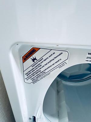 WHIRLPOOL COMMERCIAL QUALITY SUPER CAPACITY PLUS ELECTRIC DRYER