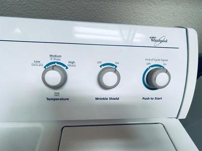 WHIRLPOOL COMMERCIAL QUALITY SUPER CAPACITY PLUS ELECTRIC DRYER