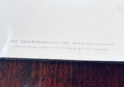 GAINSBOROUGH (1727-1789) MASTER JOHN HEATHCOTE, THE BROKEN STRING AND OTHER PRETTY LITTLE GIRL PRINT