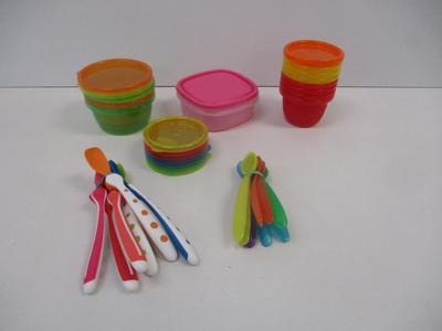 Kids Snack Containers & Utensils