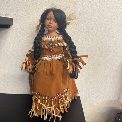 Numbered Collectible Native American Dolls