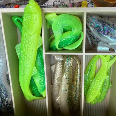 Tacklebox Full of Fishing Lures