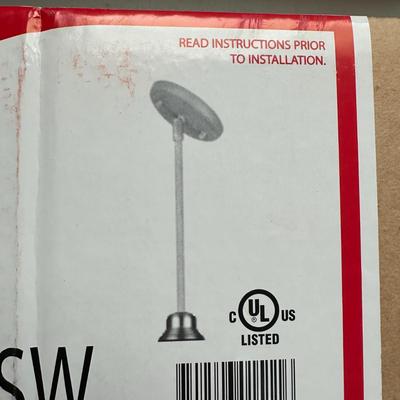 2 NIB Silver Pendant Lights