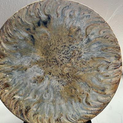 16" Large Pottery Platter