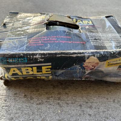 Tire Snow Cable Chains