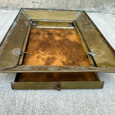 Antique Hendryx Brass Bird Cage