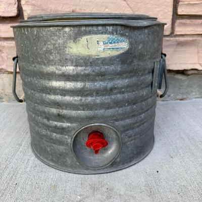 Vtg. Poloron 5G Camp Cooler Water Jug