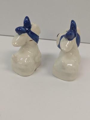 Muggsy The Toothache Dog Salt & Pepper Shakers Shawnee Pottery