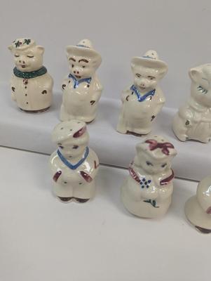 Vintage Salt & Pepper Shakers Shawnee Hand Decorated Some With Stickers Choice 1