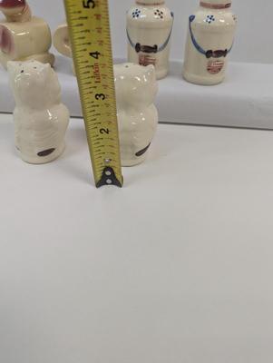 Vintage Salt & Pepper Shakers Shawnee Hand Decorated Some With Stickers Choice 3