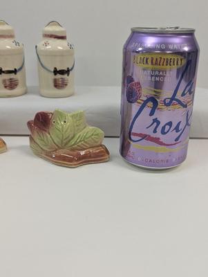 Vintage Salt & Pepper Shakers Shawnee Hand Decorated Some With Stickers Choice 4
