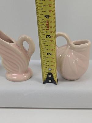 3 Vintage Shawnee Miniature Pottery Vases Choice 6