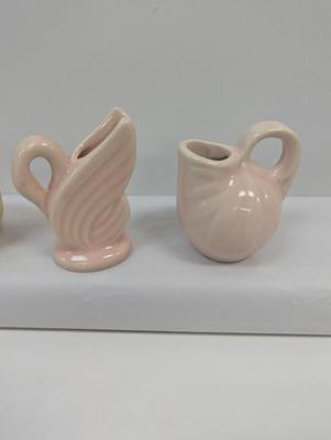 3 Vintage Shawnee Miniature Pottery Vases Choice 6