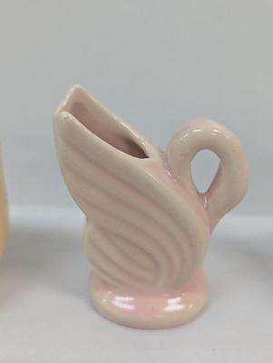 3 Vintage Shawnee Miniature Pottery Vases Choice 6