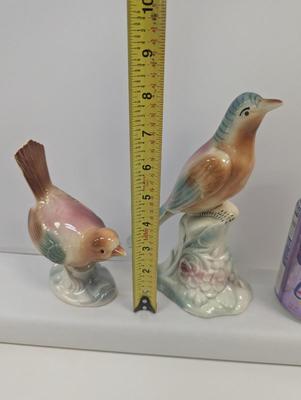 Vintage Royal Copley Ceramic Birds