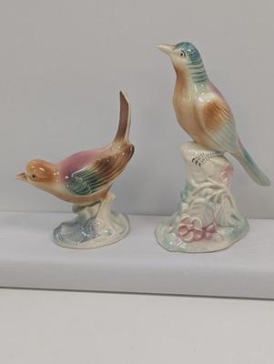 Vintage Royal Copley Ceramic Birds
