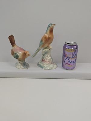 Vintage Royal Copley Ceramic Birds
