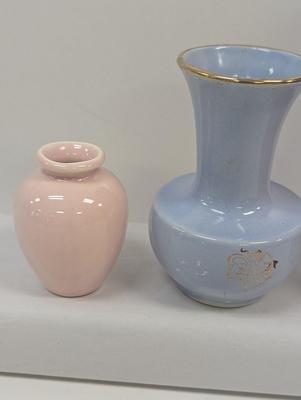 Vintage Pottery Vases Royal Copley & USA
