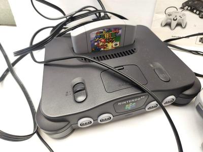 Lot #66 Vintage Nintendo 64 Game System - Works