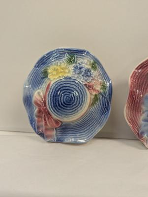 Royal Copley Hat Wall Pocket Vases Choice 7