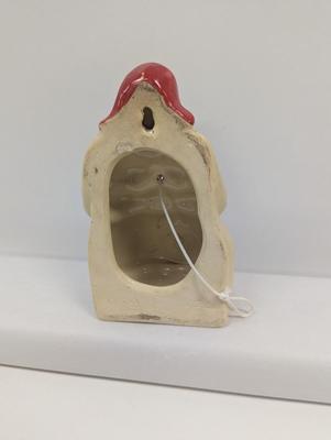 Mammy Aunt Jemima String Yarn Holder Black Americana Vintage Figure