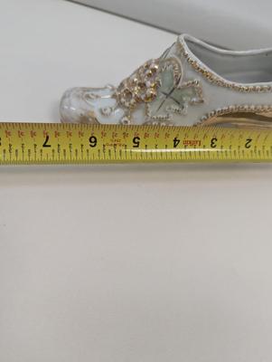 Victorian Style Ceramic Shoe Stamped On The Bottom