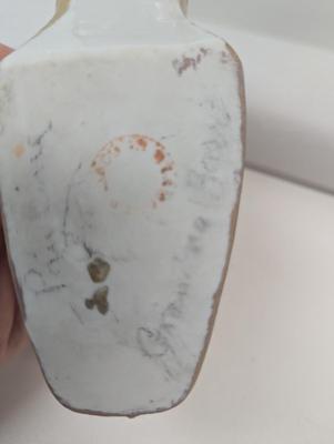 Victorian Style Ceramic Shoe Stamped On The Bottom