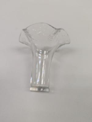 Glass & Silver Plate Bud Vase