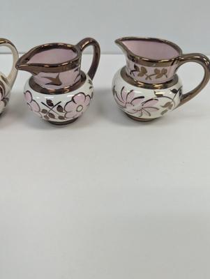 Vintage Old Castle England Miniature Pitchers