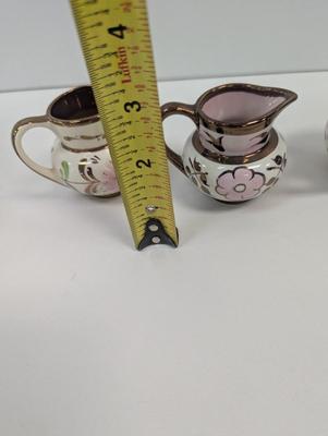 Vintage Old Castle England Miniature Pitchers