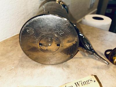 1940’S AUSTRALIAN ARTILLERY SHELL CASING REPURPOSED MUG PRESENTED TO SOLDIER, COLLECTIBLE PLATE, AND MORE!