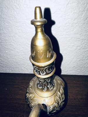 PRETTY HAND ETCHED BRASS FROM INDIA