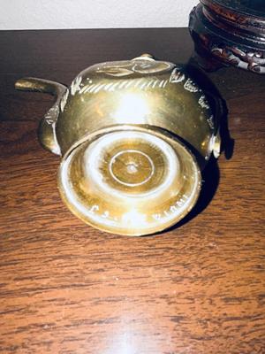 PRETTY HAND ETCHED BRASS FROM INDIA