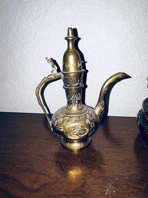 PRETTY HAND ETCHED BRASS FROM INDIA