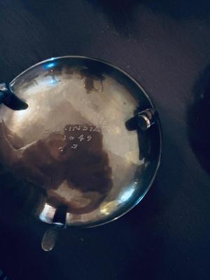 PRETTY HAND ETCHED BRASS FROM INDIA