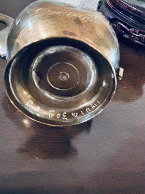 PRETTY HAND ETCHED BRASS FROM INDIA